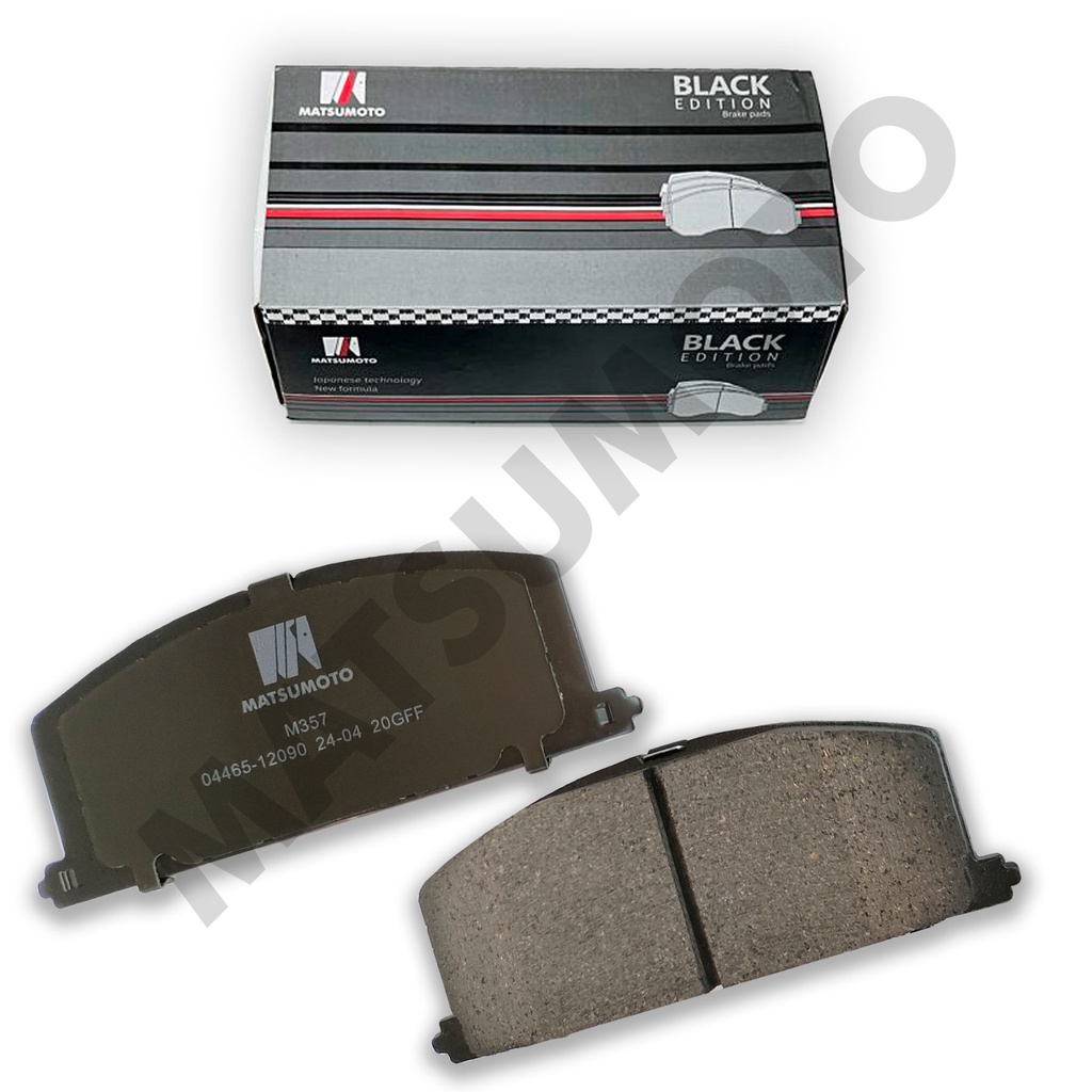 M357 - Pastillas de Freno Low Metal Black Edition Delanteras Toyota ...